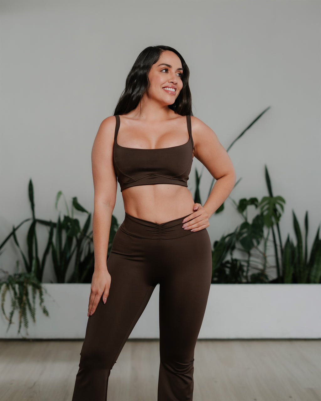 Conjunto deportivo top - licra y chaqueta
