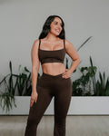 Conjunto deportivo top - licra y chaqueta