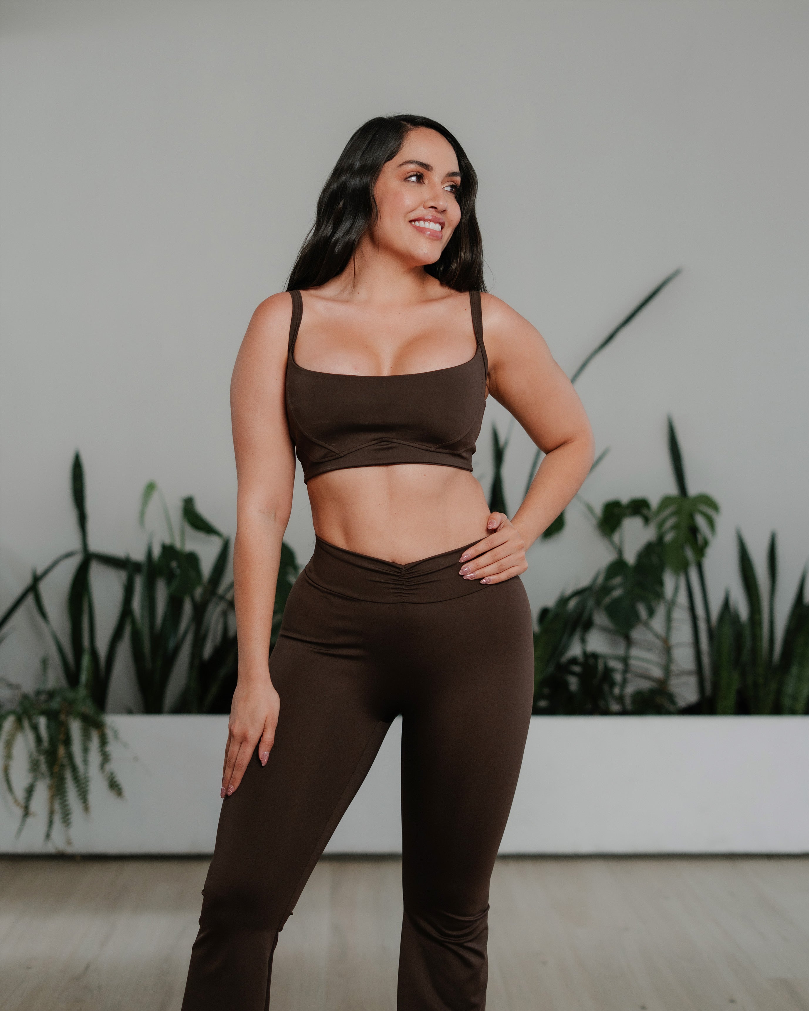 Conjunto deportivo top - licra y chaqueta